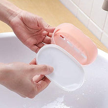 Soap Container, Soap Box Household Kitchen and Bathroom Can Use PP Material Drain Box Double Soap Dish, for Bathroom Shower Home Outdoor Camping ,Sabudani (1 Pc) the24kgal