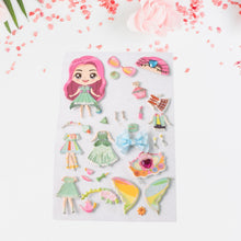 Multipurpose Adhesive 3D Stickers (1 Sheet / Mix Design) the24kgal