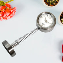 Alarm Clock on a Spring Extra Large, Silver Dial (1 Pc) the24kgal