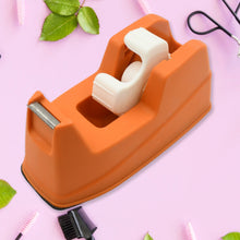 Plastic Tape Dispenser Cutter for Home Office use, Tape Dispenser for Stationary, Tape Cutter Packaging Tape (1 pc / 605 Gm) the24kgal