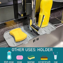 Silicone Sink Faucet Pad / Mat (1 Pc / 33x12 Cm) the24kgal