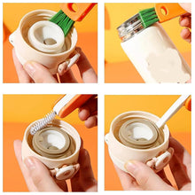 3-in-1 Multifunctional Cleaning Brush Set – Mini Bottle, Cup & Lid Cleaner (1 Pc) the24kgal