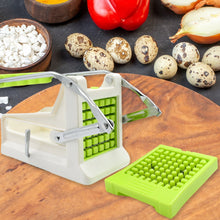 French Fry Cutter, Great with Vegetables, Potato Fries Cutter Professional Vegetable Cutter Stainless Steel Cutter Potato, Onions, Carrots, Cucumbers, Fruits Potato Cutter (1 pc) the24kgal