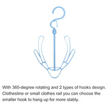 Small Shoes Drying Hanger, Rotatable Shoe Hanging Racks (1pc) the24kgal