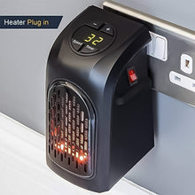 Electric Mini Handy Heater Plug-In Wall (400w) the24kgal