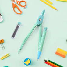 Geometry Compass Box Set for Students (1 Set Mix Design ) the24kgal