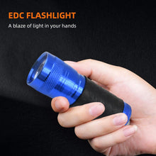 Portable Mini Torch, Super-Bright Mini 14 LED Bulb Pocket Torches - Torch Flashlight for Camping, Hiking, DIY, Travelling, Outdoors and More 3 Battery operated (Battery not included / 1 pc) the24kgal