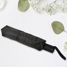 2 Fold Manual Umbrella – Wind, Sun & Rainproof with Steel Shaft & Wrist Strap the24kgal