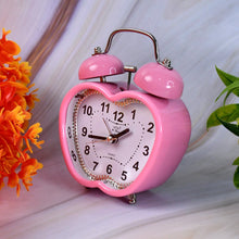 Mini Cute Alarm Clock Small Kids and Students (Mix Design & Color / 1 Pc) the24kgal