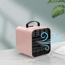 Portable Mini Air Cooler Fan with Water Cooling Function (1 Pc) the24kgal