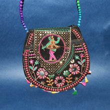 9 inch Handcrafted Cotton Embroidered Shoulder Bag for Girls & women (1 Pc) the24kgal