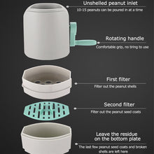 Manual Hand-Crank Peanut Sheller Machine the24kgal