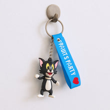 Cute Silicone 3D Key Chain with Metal Hook & Strap (Pack of 1) the24kgal