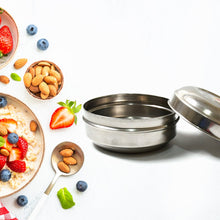 Multi-Purpose Stainless Steel Round Shape Tiffin Box the24kgal
