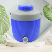 Insulated Water Jug, Insulated Plastic Water Jug with a Sturdy Handle, Water Jug Camper with Tap Plastic Insulated Water Storage Cool Water Storage for Home & Travelling (6000 ML) the24kgal
