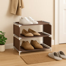 Modular Fabric Shoe Rack 3layer the24kgal