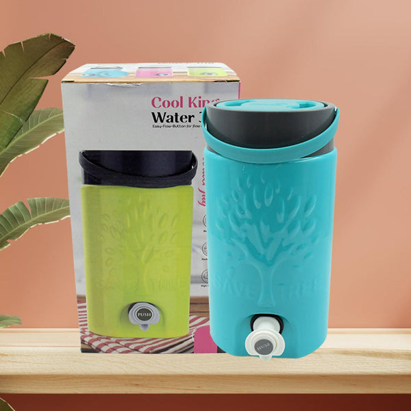 Insulated Water Jug with Tap (3000ml): Leakproof, Travel Cooler the24kgal