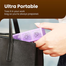 28 Grids Weekly Pill Organizer Box the24kgal