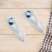 Multipurpose Wall Hooks: Strong & Self-Adhesive for Bathroom, Kitchen, Office ( Mix Design ) the24kgal