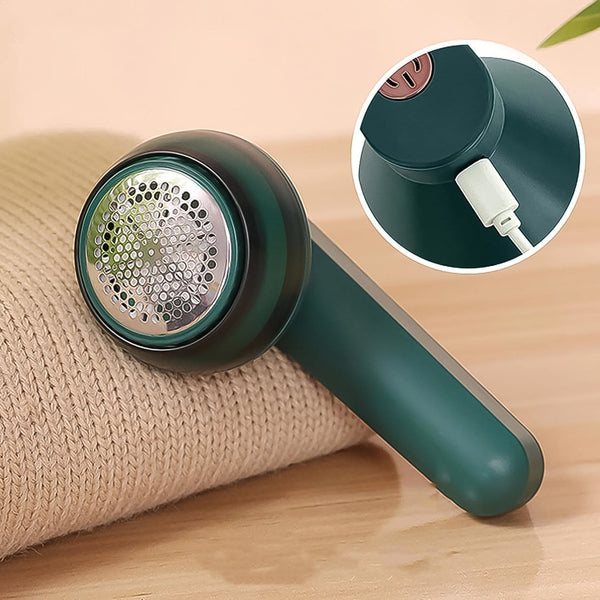 Portable Lint Remover with USB Cable (1 Pc) the24kgal