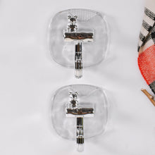 Large Plastic Self Adhesive Wall Hooks (2 Pc) the24kgal