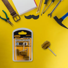 Abrasive Buffing Polishing Wheel Set (3 Pcs) the24kgal