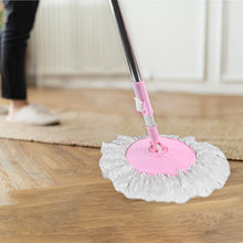 Home Cleaning Stainless Steel 360° Rotating Pole - Microfiber Mop with Adjustable Rod Stick Mix Color) the24kgal