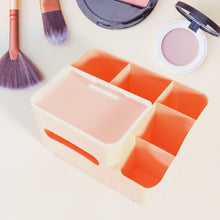 6-Compartment Desk Organizer – Multi-Function Storage for Tissue, Stationery, Remote & Mobile (Home/Office) the24kgal