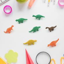 7 Piece Dinosaur Shaped Erasers for Kids - Animal Erasers, 3D Puzzle the24kgal