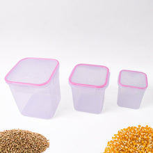 Kitchen Storage Container Set Of 3 Pcs (250, 500, 1000 ML) the24kgal