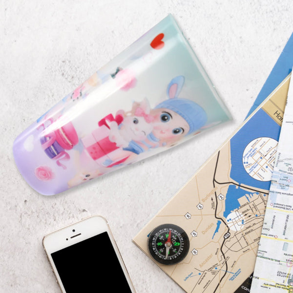 Unicorn Water Bottle with Straw & Lid for Kids (Without Light) the24kgal