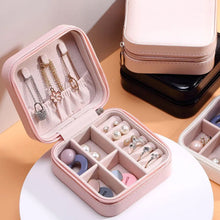 Mini PU Leather jewellery Box for Travel & Storage the24kgal