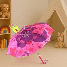 3D Kids Umbrella with Cartoon Print – Cute Waterproof Rain Umbrella (1 Pc) the24kgal
