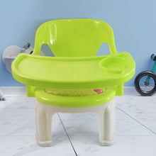 Baby Chair, with Tray Strong and Durable Plastic Chair for Kids/Plastic School Study Chair/Feeding Chair for Kids, Portable High Chair for Kids the24kgal