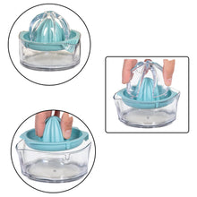 Manual Drink Orange Lemon Citrus Lime Fruit Juice Juicer Squeezer, BPA Free, Press & Pourer With Lid Plastic Manual (1 Pc) the24kgal