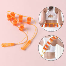 Handheld Back Massage Roller Rope (1 Pc) the24kgal