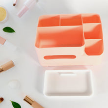 6-Compartment Desk Organizer – Multi-Function Storage for Tissue, Stationery, Remote & Mobile (Home/Office) the24kgal