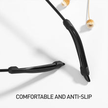 Eyeglass Anti Slip Ear Grip Soft Silicone Glasses Ear Hooks (1 Pair / Color May be Vary) the24kgal