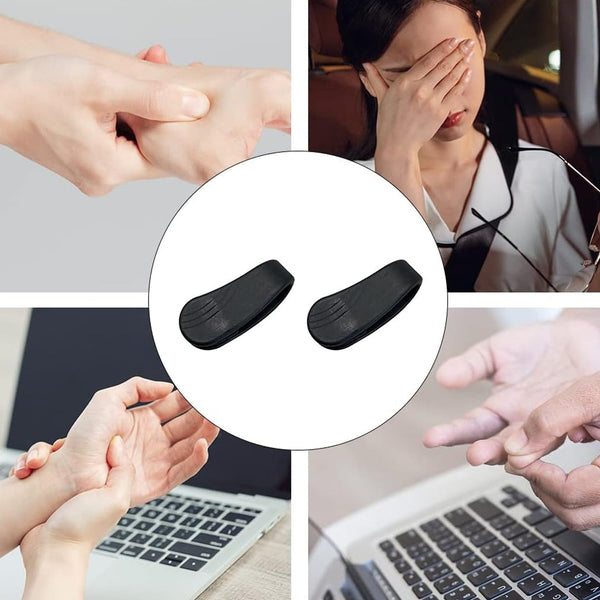 Sugar Control LI4 Acupressure Point Clip, Hand Pressure Massage Clip (1 Pc / Mix Color / With Color Box) the24kgal