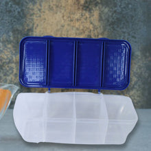 Kitchen Multipurpose Air-tight 4 Sections Storage Containers / Masala Box (1 Set) the24kgal