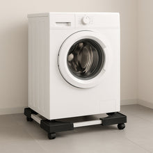 Adjustable Heavy-Duty Fridge and Washing Machine Stand Base Trolley 50x50 cm the24kgal