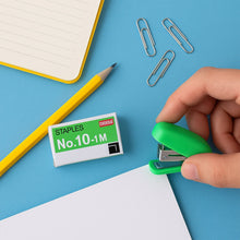 Mini Stapler with 1 Strip of Staples (1 Set) the24kgal