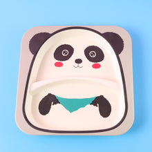 Eco-Friendly Panda-Themed Kids Dinnerware Set (5 Pc) the24kgal