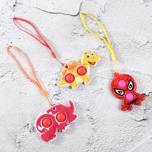 Silicone Push Pop Bubble Fidget Toy Keychain (1 Pc) the24kgal