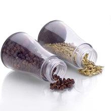 6-Piece Plastic Spice Jar Set with Stand the24kgal