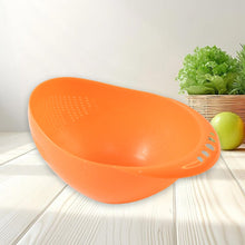 Virgin Rice Bowl Durable Plastic Strainer, Water Strainer | Vegetable & Fruits Washing Bowl the24kgal