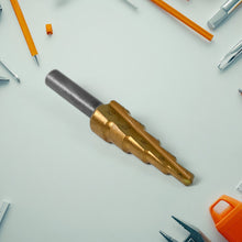 Step Drill Bit for Metal, High-Speed Steel Step Drill Bit (1 pc / 4-12 MM) the24kgal