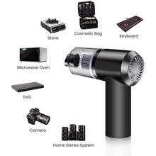 2 in 1 Wireless Vacuum Cleaner – 120W Handheld USB Rechargeable for Home & Car (1 Pc) the24kgal