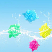 Soft Star Laundry Dryer Balls – 10-Piece Multi-Color Clothes Softener the24kgal