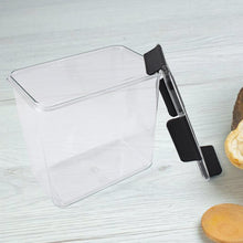 Food Storage Container Airtight Plastic Container with Easy Snap Lids (2500ml / 1 Pc) the24kgal